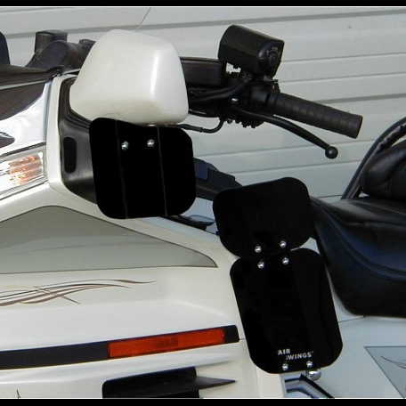 Honda GL1500 Scratch Resistant Air Wings w/ Uppers
